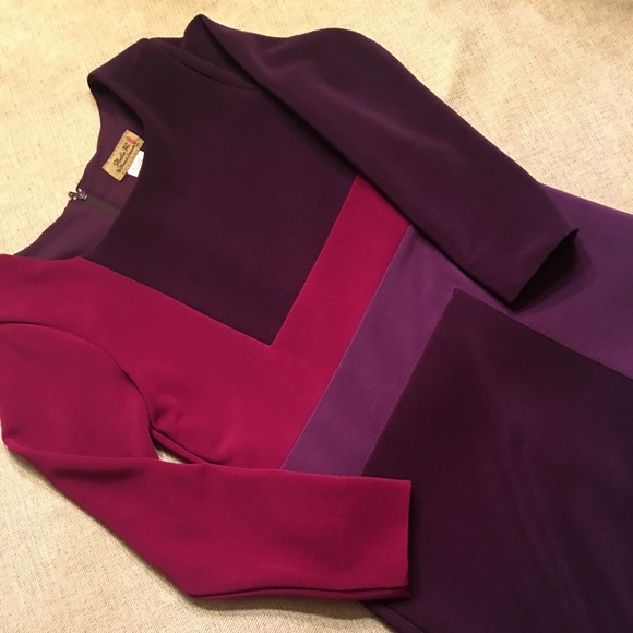 Studio 342 Block Print Dress, Child’s Size 10. - Picture 2 of 7